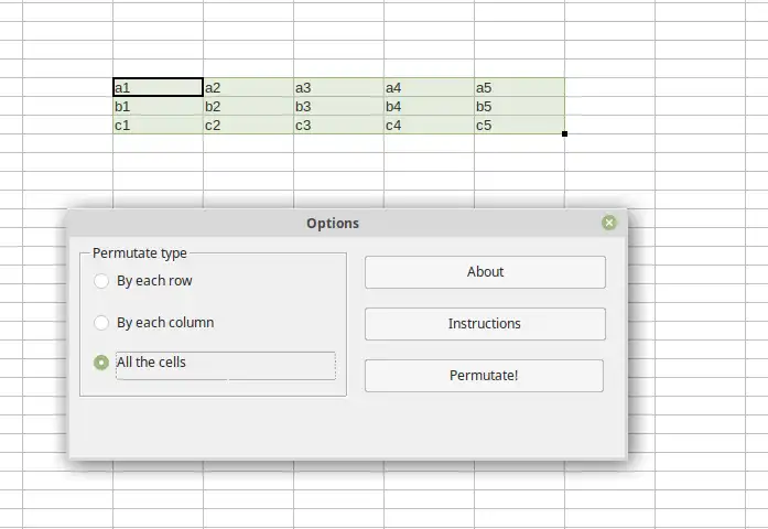 Download web tool or web app Permutate