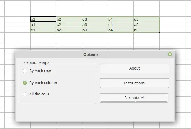 Download web tool or web app Permutate