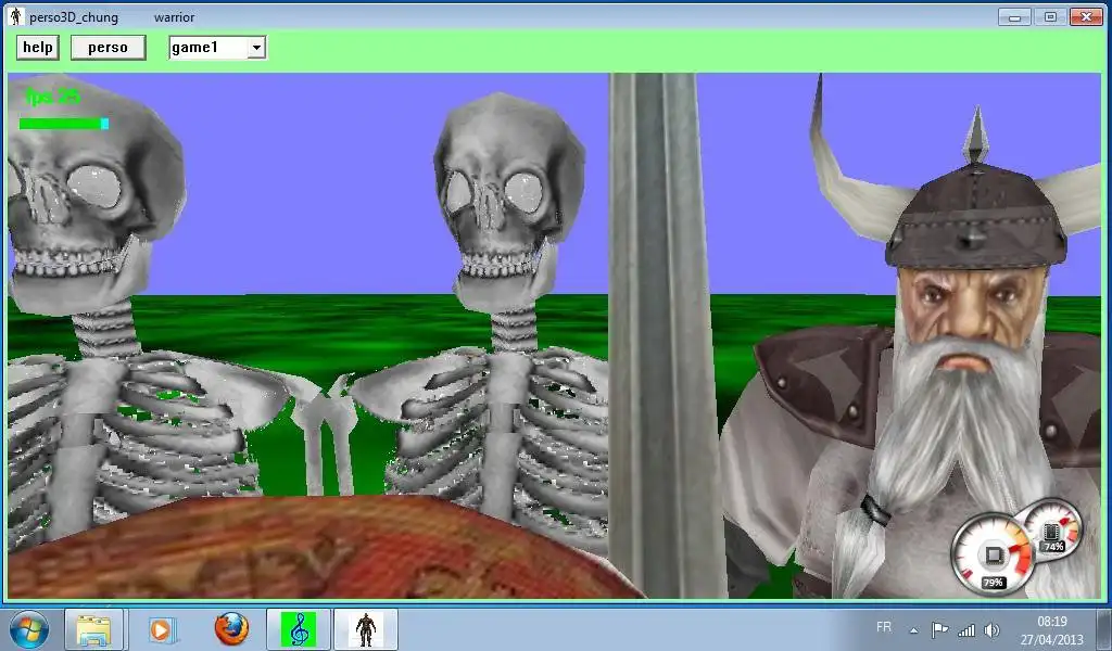 Download web tool or web app perso3D_chung / sword 3D to run in Windows online over Linux online