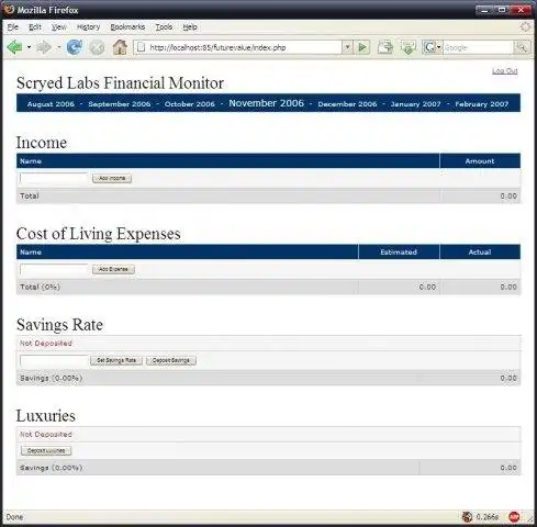 Mag-download ng web tool o web app Personal Finance Manager