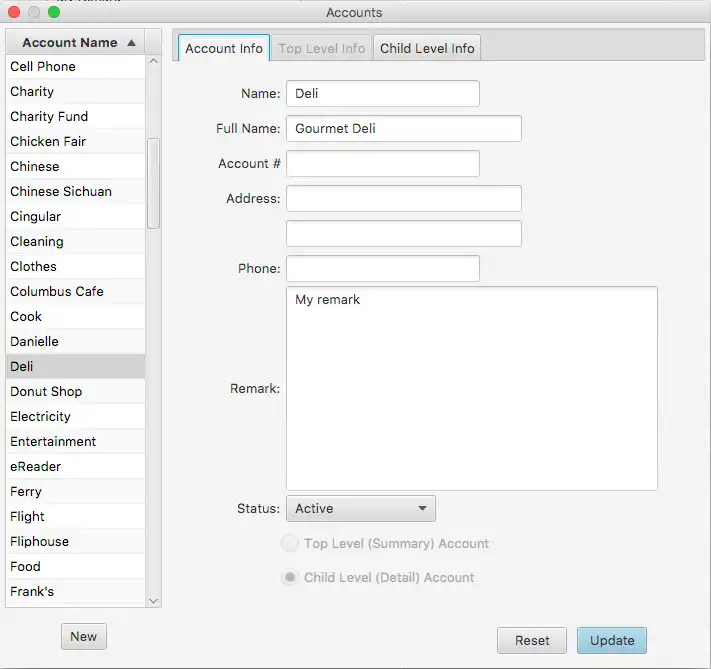 Download webtool of webapp Personal Financier