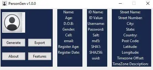 Download web tool or web app PersonGen