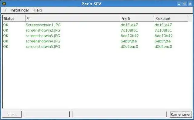 Download web tool or web app Pers SFV