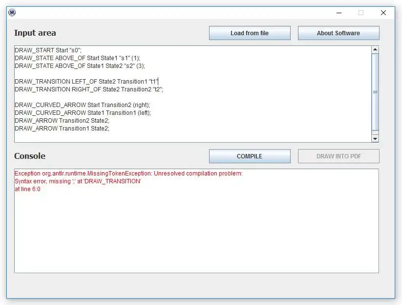 Télécharger l'outil Web ou l'application Web Petri Net Diagram Compiler