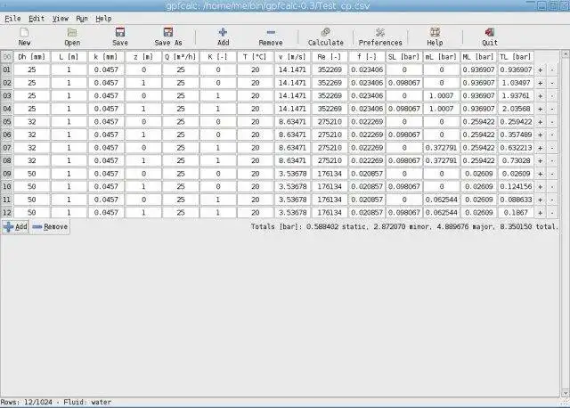 Download web tool or web app pfcalc to run in Windows online over Linux online