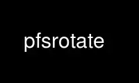 Run pfsrotate in OnWorks free hosting provider over Ubuntu Online, Fedora Online, Windows online emulator or MAC OS online emulator
