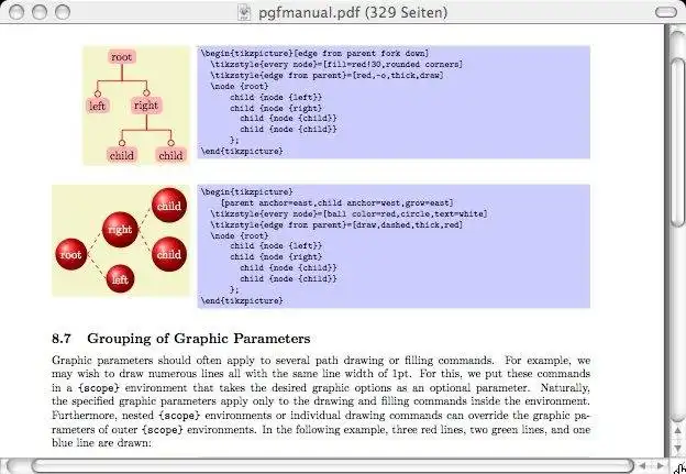 Muat turun alat web atau aplikasi web PGF dan TikZ -- Sistem grafik untuk TeX