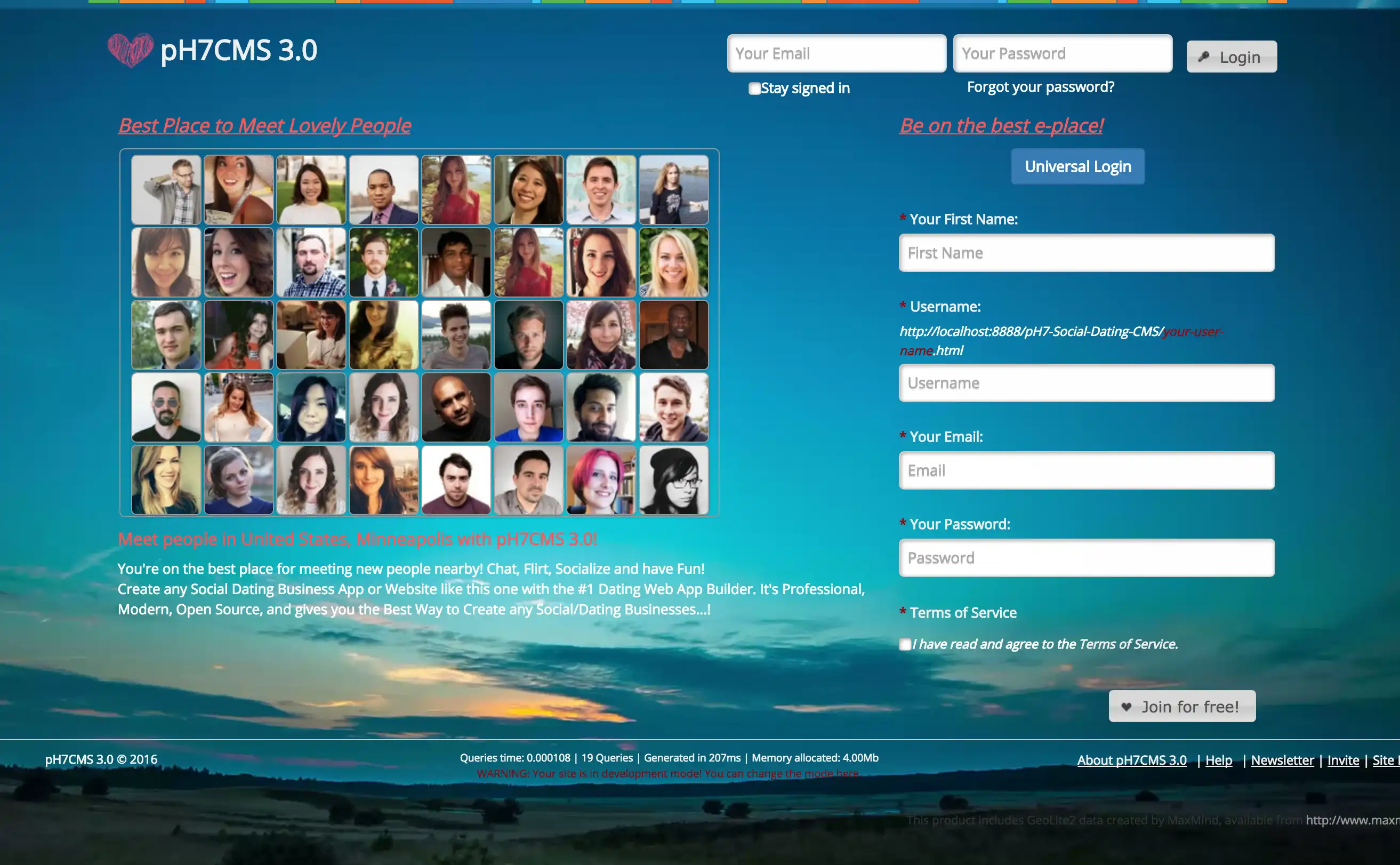 Download web tool or web app pH7 Social Dating CMS (pH7Builder)❤️