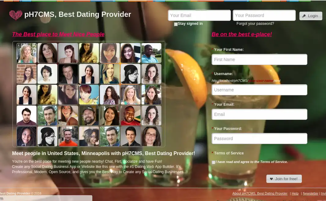 Download web tool or web app pH7 Social Dating CMS (pH7Builder)❤️