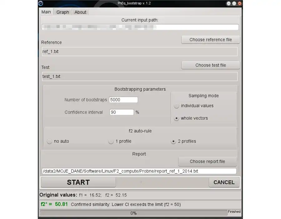 Завантажте веб-інструмент або веб-програму PhEq_bootstrap для роботи в Linux онлайн