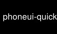 Run phoneui-quick-settings in OnWorks free hosting provider over Ubuntu Online, Fedora Online, Windows online emulator or MAC OS online emulator