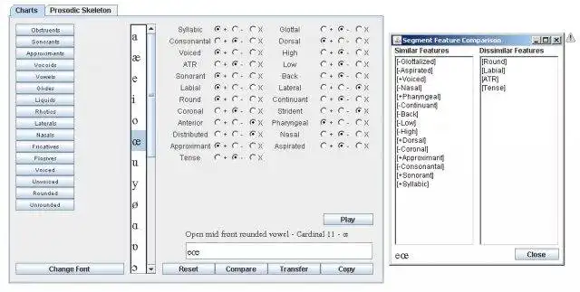 ดาวน์โหลดเครื่องมือเว็บหรือเว็บแอป Phonology Charts