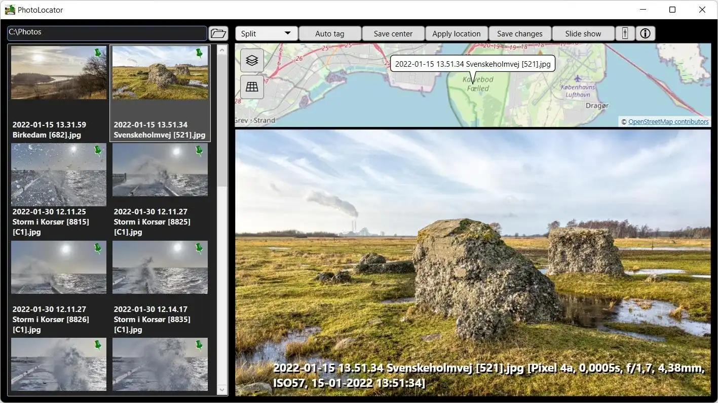 Download web tool or web app PhotoLocator