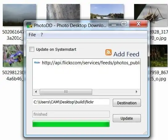 ดาวน์โหลดเครื่องมือเว็บหรือเว็บแอพ Photos Desktop Downloader