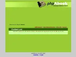 Download web tool or web app phpABook