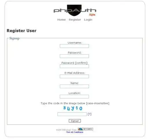 웹 도구 또는 웹 앱 PHP패키지 다운로드