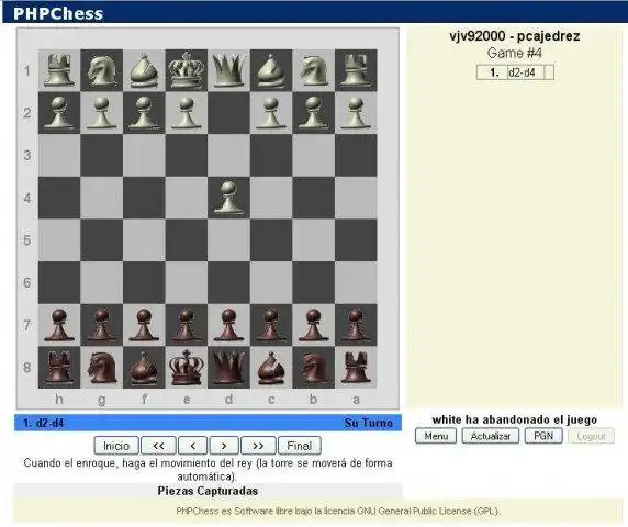 Download web tool or web app PHPChess to run in Linux online