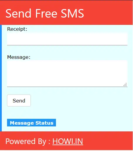 Cep Telefonuna SMS Göndermek için web aracını veya web uygulamasını PHP Kodu indirin