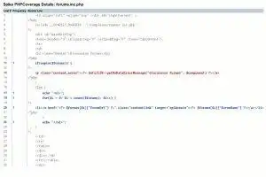 Mag-download ng web tool o web app na PHPCoverage