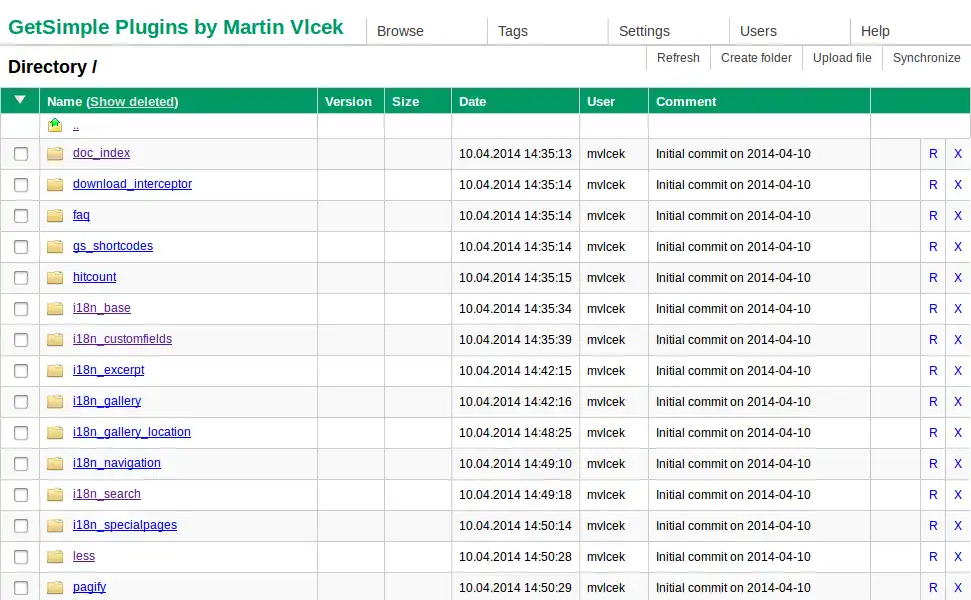 Laden Sie das Web-Tool oder die Web-App phpEasyVCS herunter