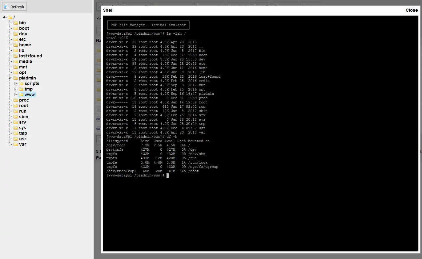 Download web tool or web app PHP File Manager