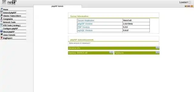 Download web tool or web app phpISP