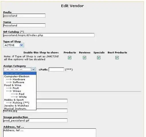 Unduh alat web atau aplikasi web Php-MultiShop: e-Commerce Multi Store