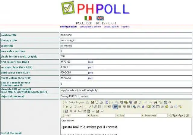 Download web tool or web app PHPOLL php - mysql poll system