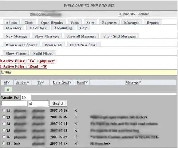 Download web tool or web app PHPPROBIZ