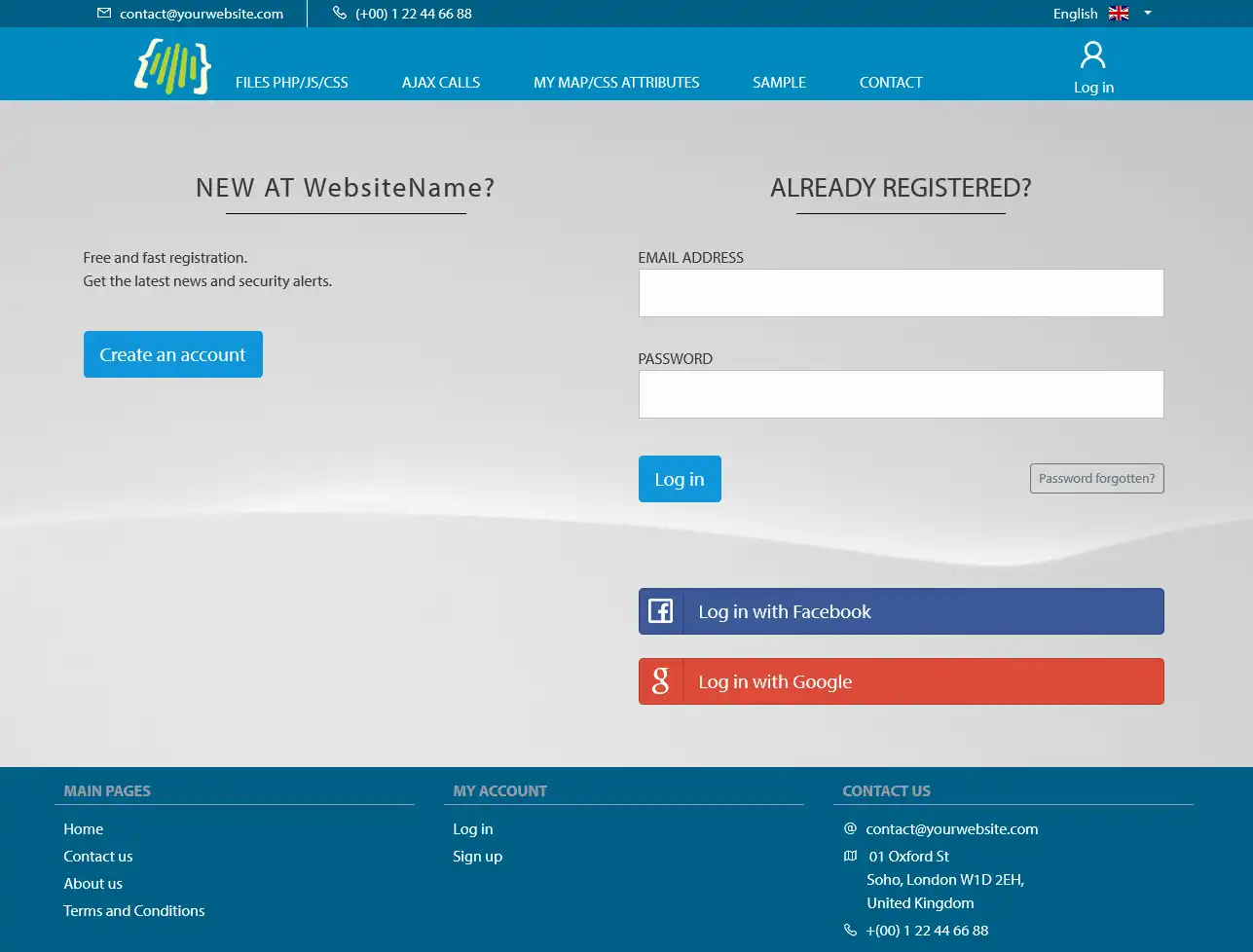 Download web tool or web app phpRegister Project