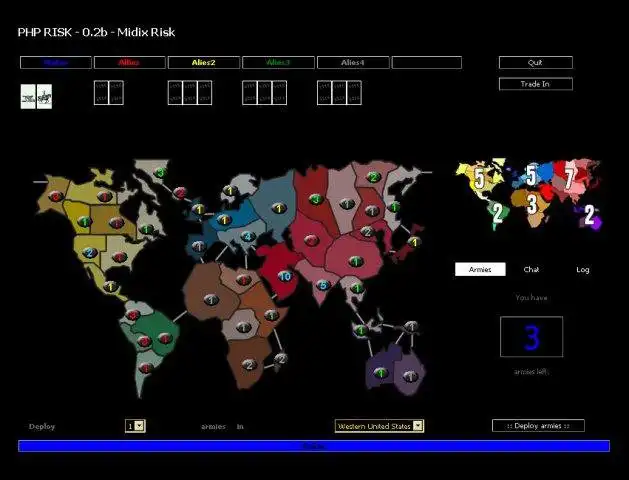 Linux'ta çevrimiçi çalıştırmak için web aracını veya web uygulamasını PHP Risk'i indirin