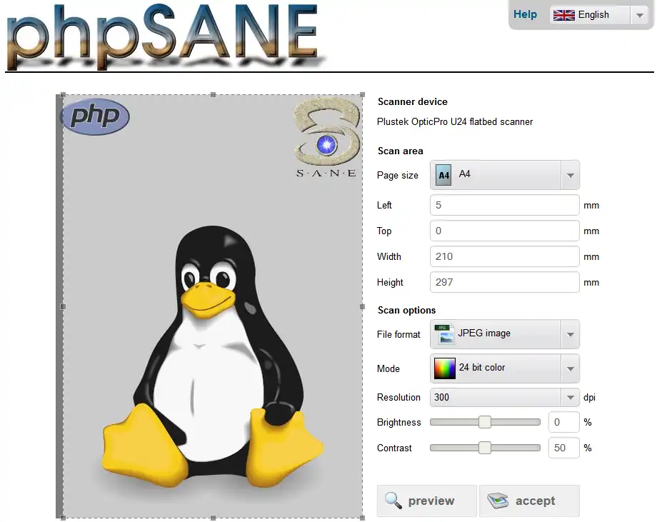 Scarica lo strumento web o l'app web phpSANE