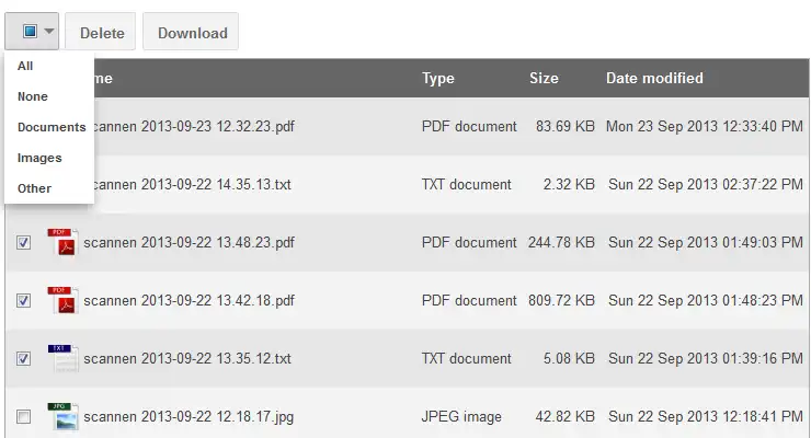 Unduh alat web atau aplikasi web phpSANE