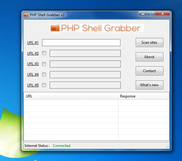 Download web tool or web app PHP Shell Grabber