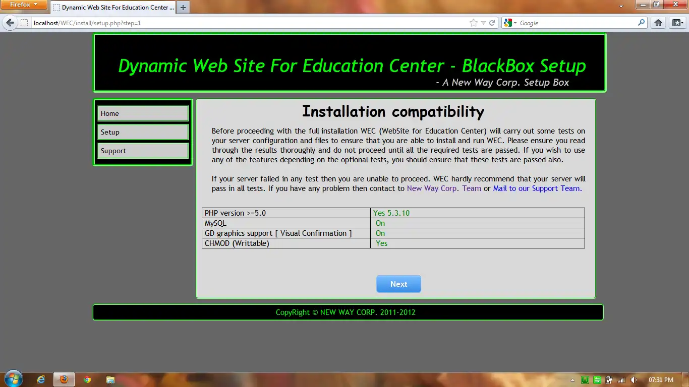 Download web tool or web app PHP site for college or univesity