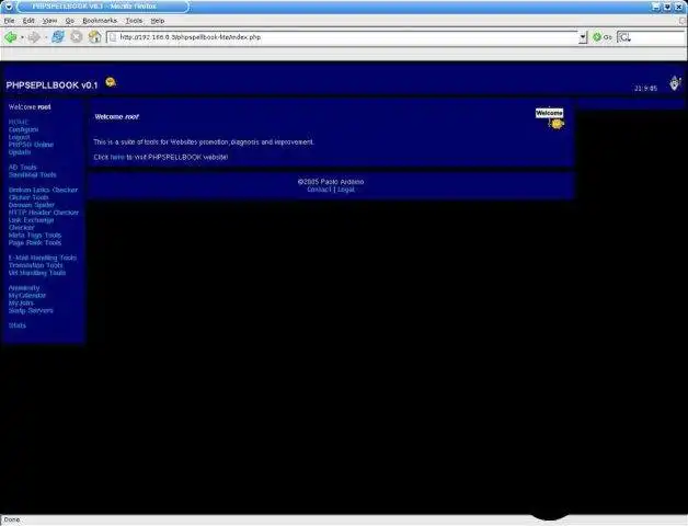Download web tool or web app PHPSPELLBOOK