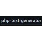Free download php-text-generator Windows app to run online win Wine in Ubuntu online, Fedora online or Debian online