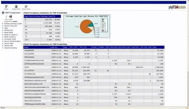 Scarica lo strumento web o l'app web phpTSMadmin