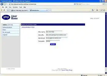 Download web tool or web app php User Base