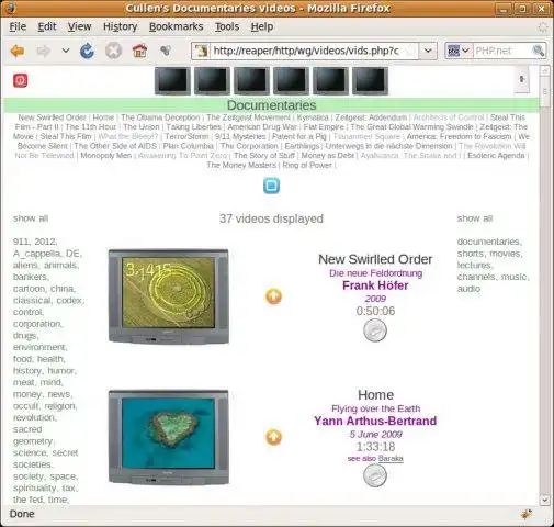Scarica lo strumento Web o l'app Web PHPvidz Video Library and Player