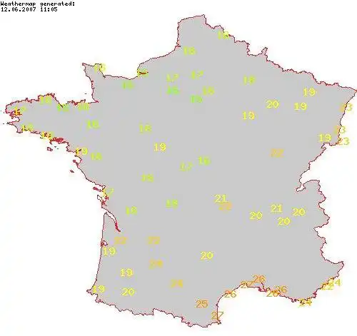 Téléchargez l'outil Web ou l'application Web PHPWeatherMap pour l'exécuter sous Windows en ligne sur Linux en ligne