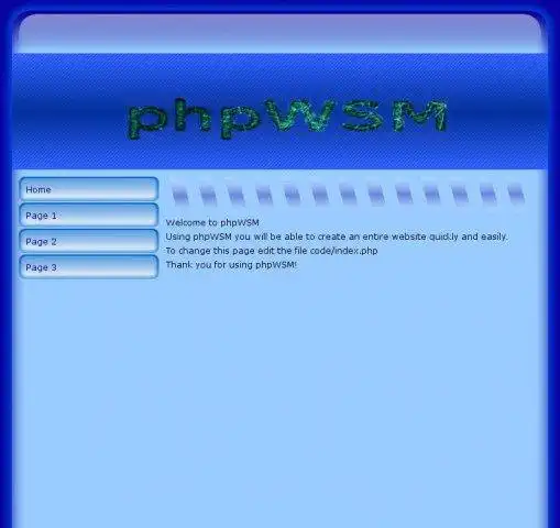 Download web tool or web app phpWSM