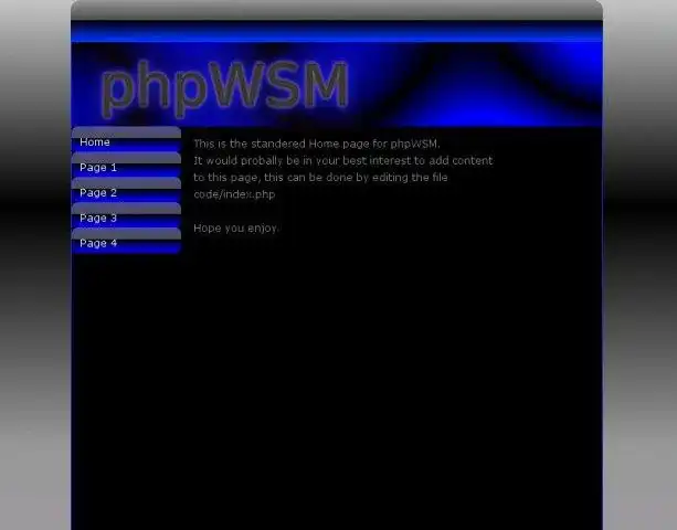 Download web tool or web app phpWSM