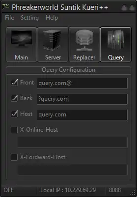 Download web tool or web app Phreakerworld Suntik Kueri++
