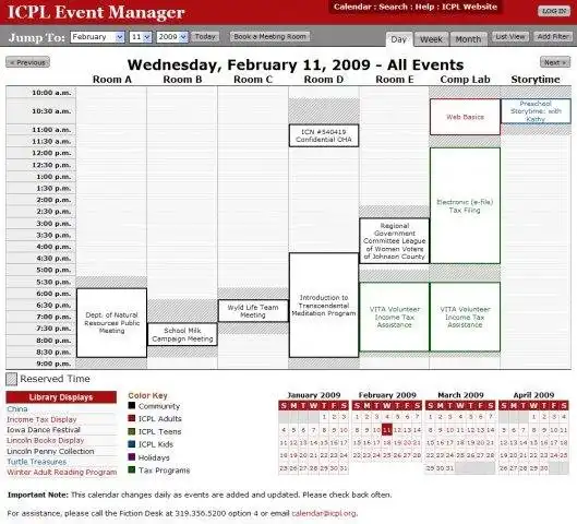 قم بتنزيل أداة الويب أو تطبيق الويب phxEventManager