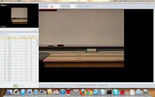 Download web tool or web app PhysMo - Video Motion Analysis