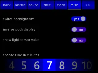Download web tool or web app Pi alarm clock
