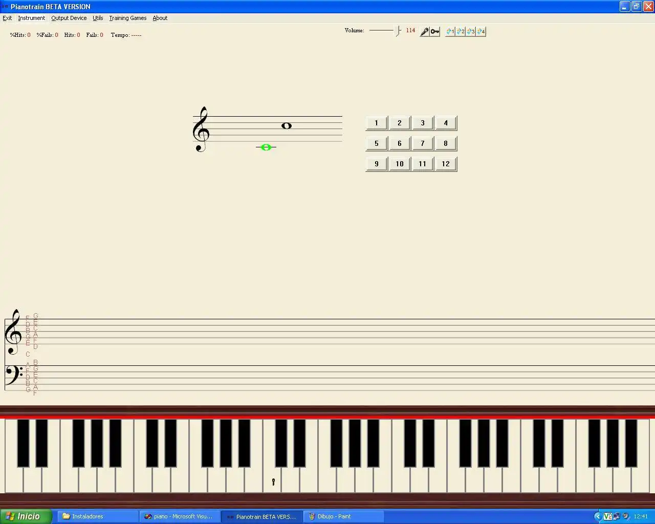 Download web tool or web app pianotrain