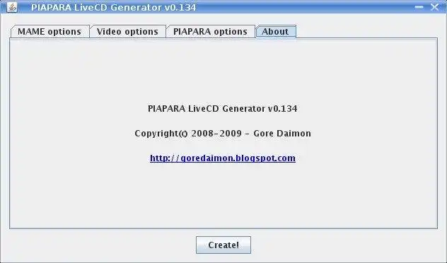 Download web tool or web app PIAPARA LiveCD