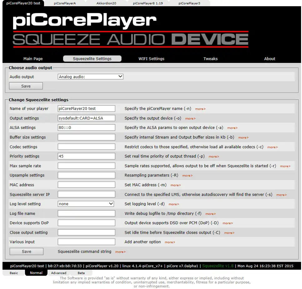 Download web tool or web app picoreplayer